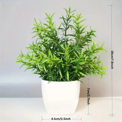 1PCS Artificial Potted Plant Home Shelf Decor