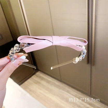 Bandes de cheveux en strass brillant pour femmes