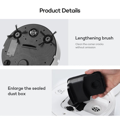 5-in-1 USB Rechargeable Robot Vacuum Cleaner