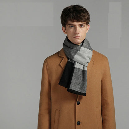 180*30cm Thick Warm  Scarves for Men