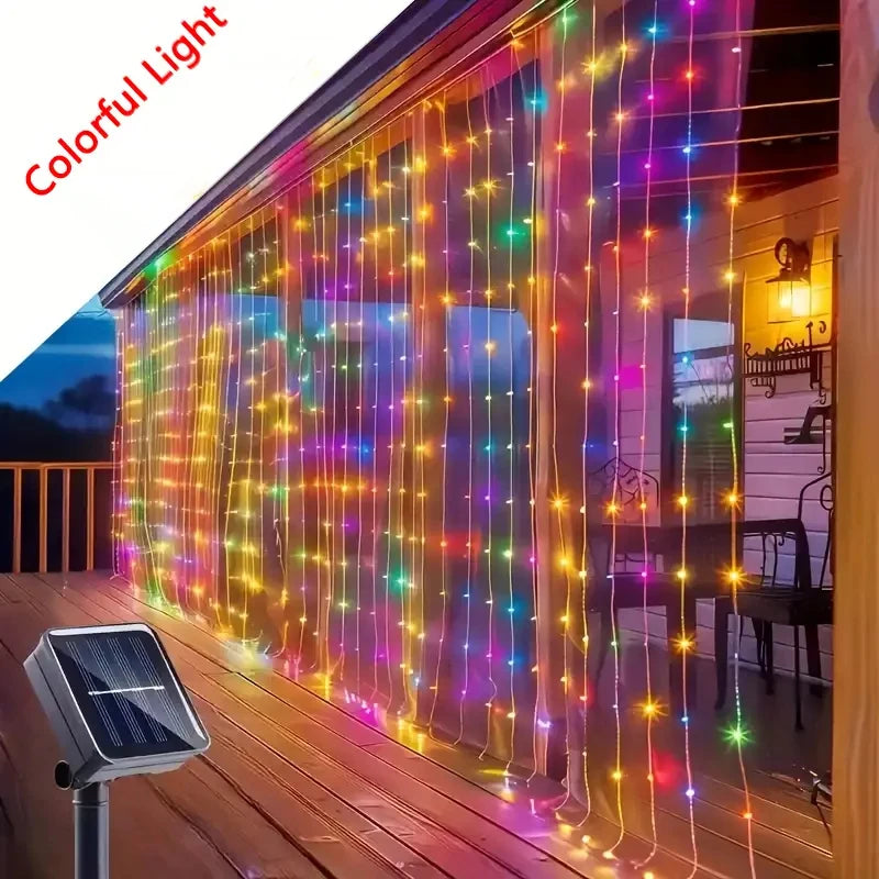 Waterproof Solar LED Fairy String Lights