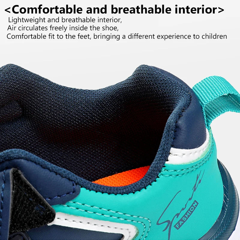 Kid's Lightweight Non Slip Sport Running Sneakers