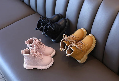 Girls Autumn Winter Plush Children Boots