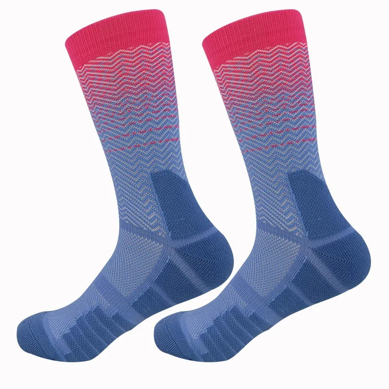 Hochwertige kniehohe Outdoor-Sportsocken