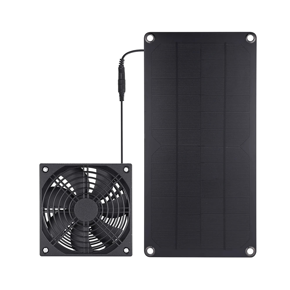 Monocrystalline Solar Powered Fan Kit For Camping