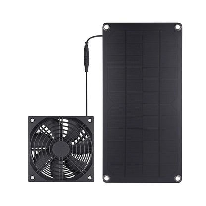 Monocrystalline Solar Powered Fan Kit For Camping