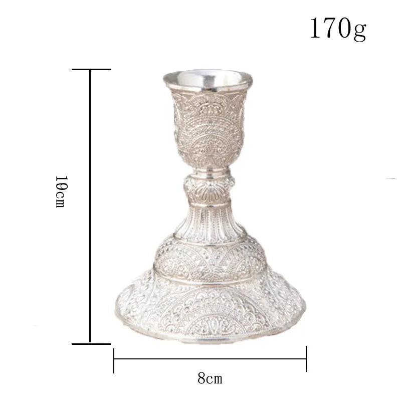 Elegant Decorative Candlestick Holder Set