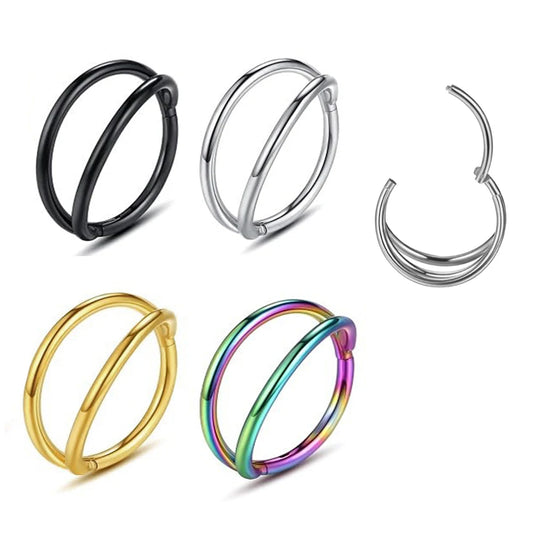 Frauen-Zirkon-Schmuck-Nasenring