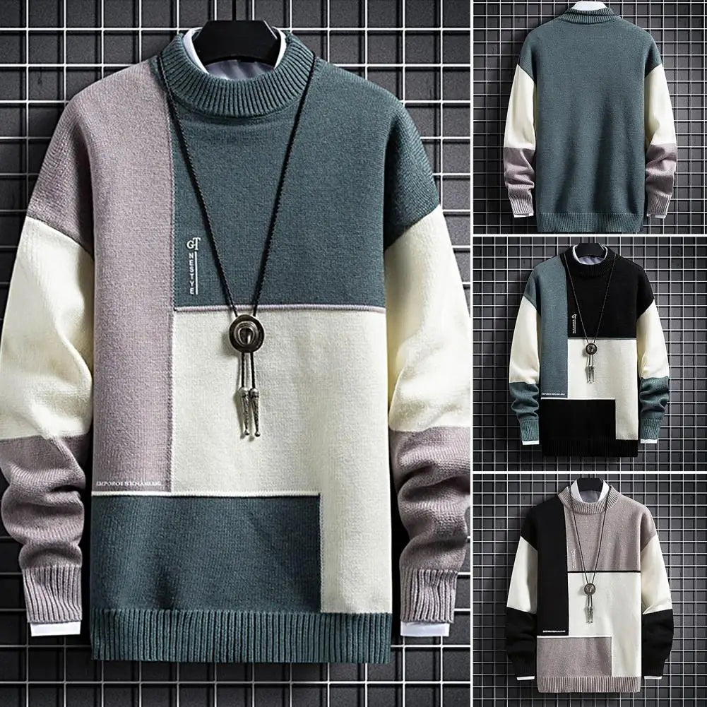 Men Trendy Loose Thermal Streetwear sweater