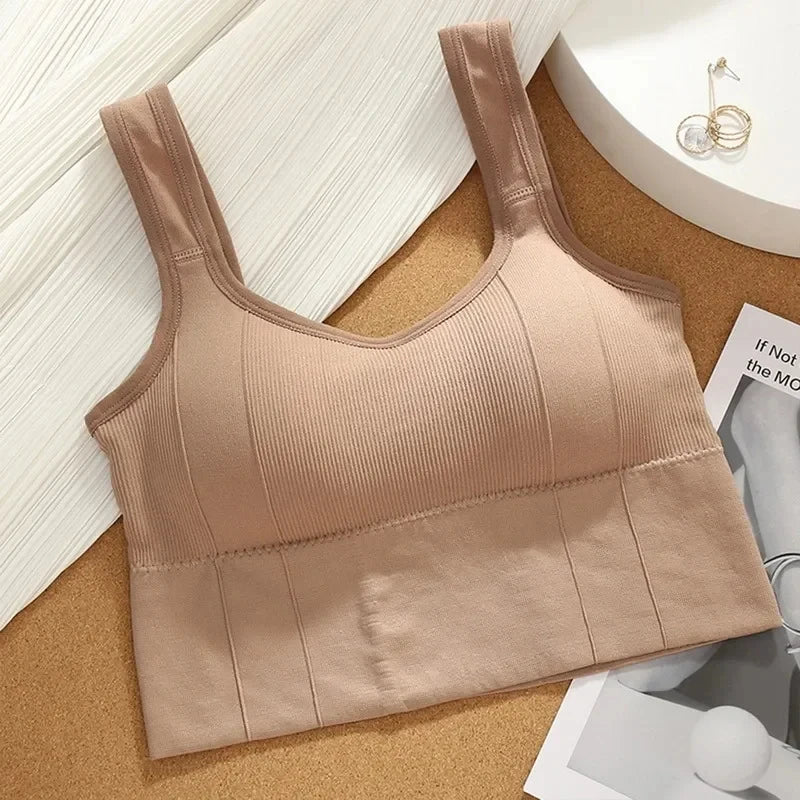 Women's Strapless Sports Bra Back Lingerie Innerwear