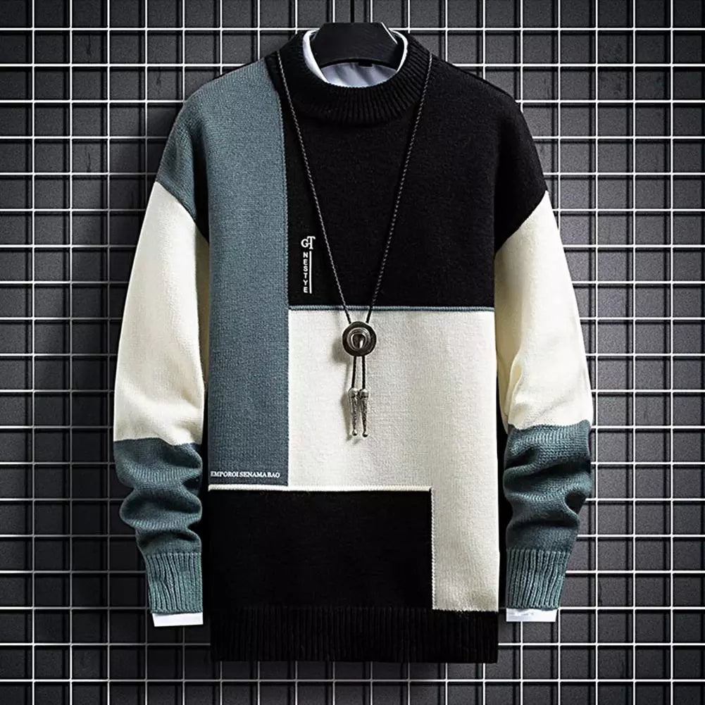 Men Trendy Loose Thermal Streetwear sweater