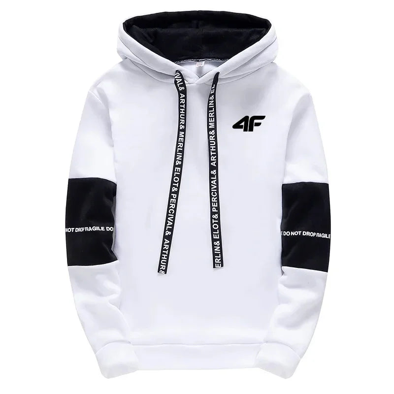 Men's Tracksuit Hooded Long Sleeves Casual Single Piece Sweatshirts And Daily Sports Sweatpants Comfort  Jogging