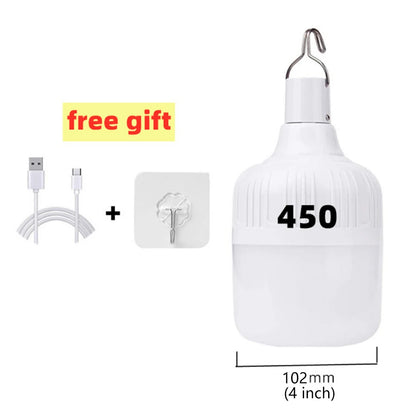 Wiederaufladbare LED-Campinglaterne