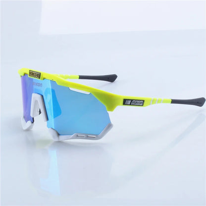 Unisex Sport UV400 photochrome Fahrradsonnenbrille 