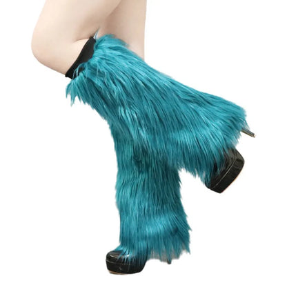 Women's Furry Leg Soft Faux Fur Boots