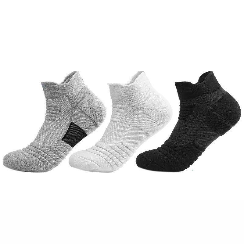 Breathable Cotton Anti-Slip Sport Socks for Men & Women