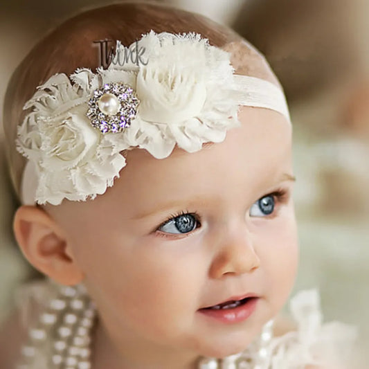 Weiches Haarband für Neugeborene, Mädchen, Kopfbedeckung