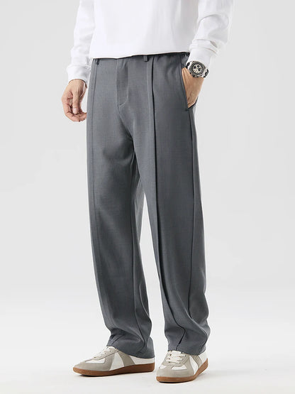 Autumn Korean Wide-Leg Casual Pants