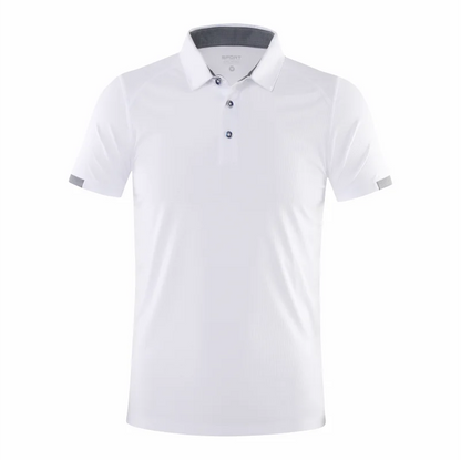 Breathable Quick Dry Short Sleeve Men's Golf Shirt