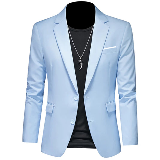 Nouveau blazer décontracté pour homme Slim Fit