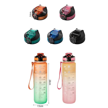 Auslaufsichere 1-Liter-Wasserflasche für den Outdoor-Sport