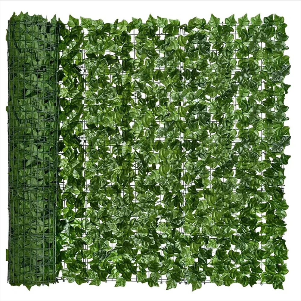 Faux Ivy Hedge Fence Panels - Artificial Greenery