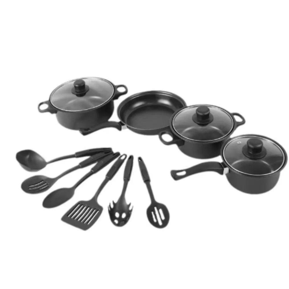13-Piece Non-Stick Utensil Pots And Pans Cookware Set