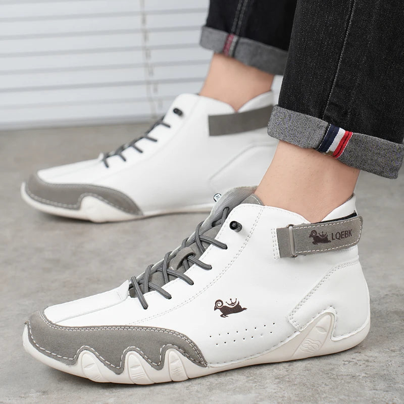 Man Lace-Up Fashion sneakers