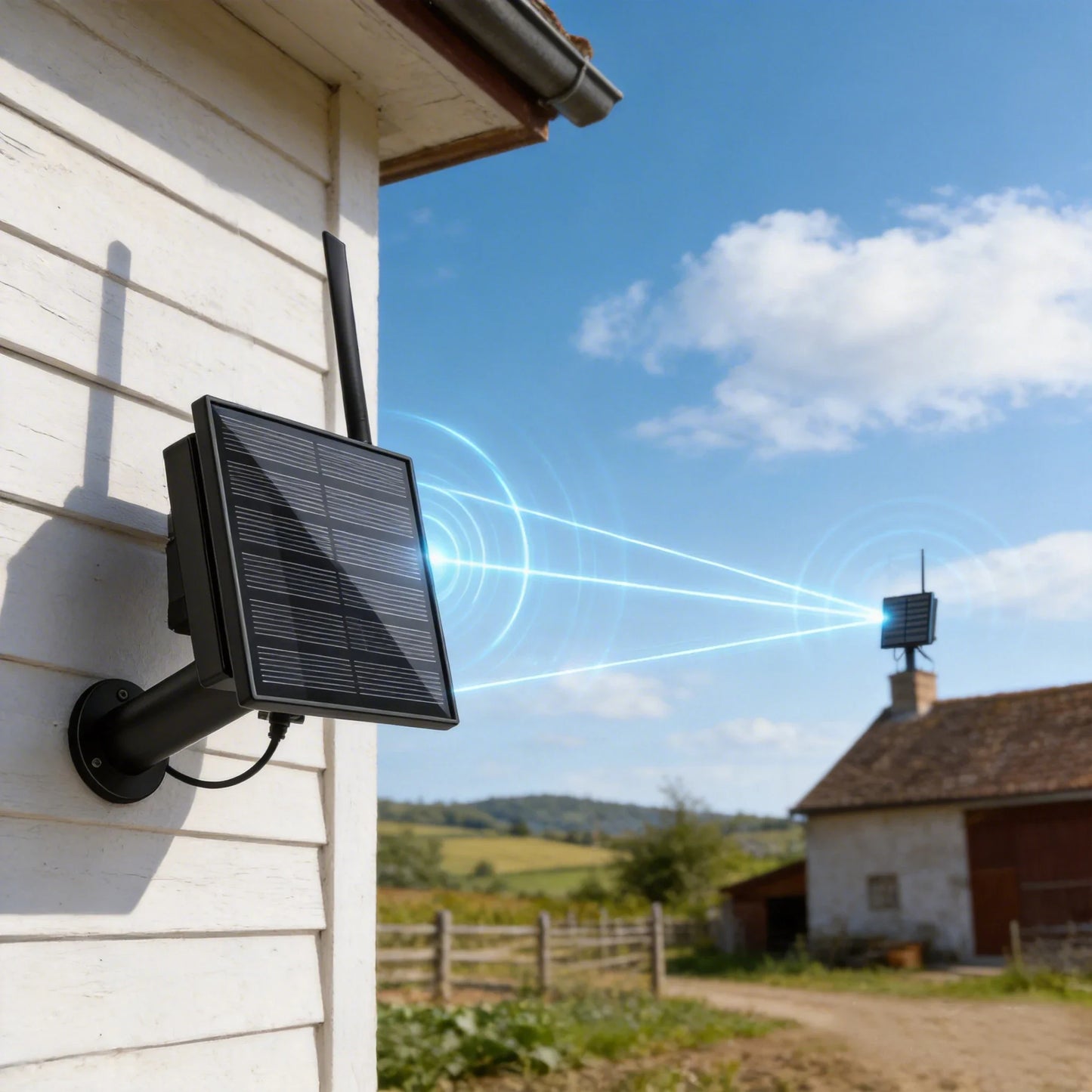 Outdoor Waterproof Wall Standing Solar Panel