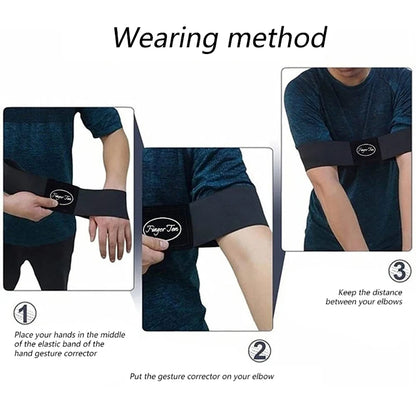 Elastic Golf Swing Trainer Arm Band