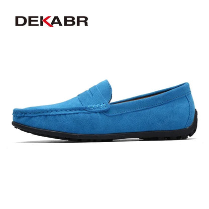 Hochwertige weiche Loafer aus echtem Leder für Herren