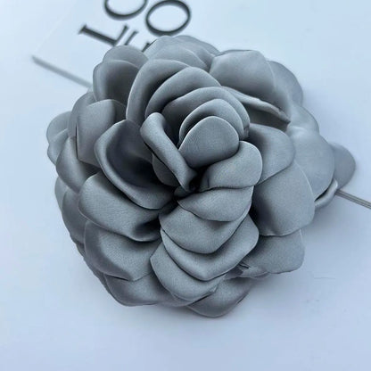 Womens Rose Flower Blazzer Brooches