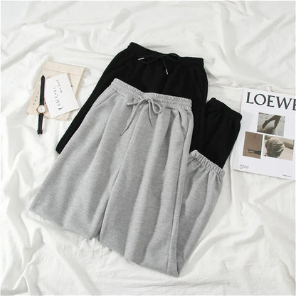 Oversized-Sweatpants für Damen – High-Waist-Streetwear-Sporthose