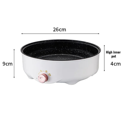 220V Househould Barbecue Electric Frying Baking Pan