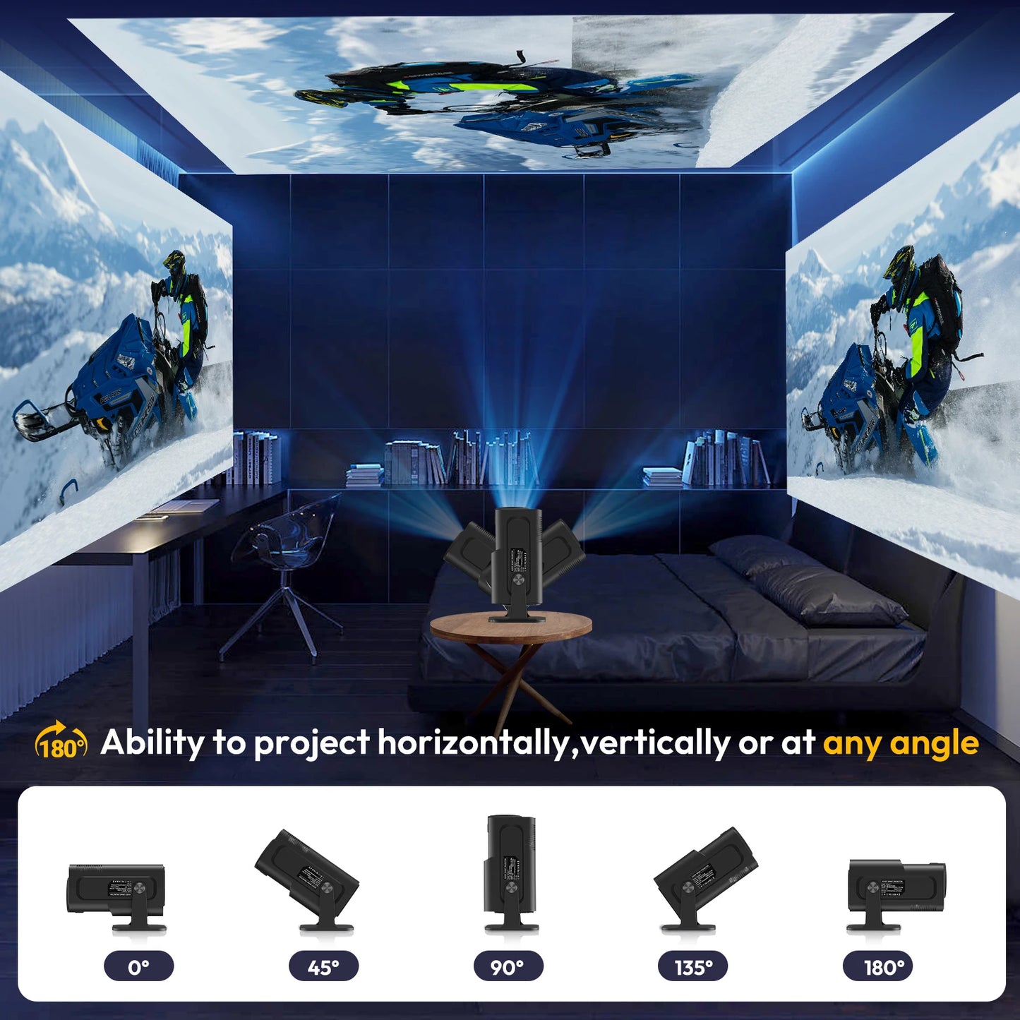 Mini projecteur 720P HY320