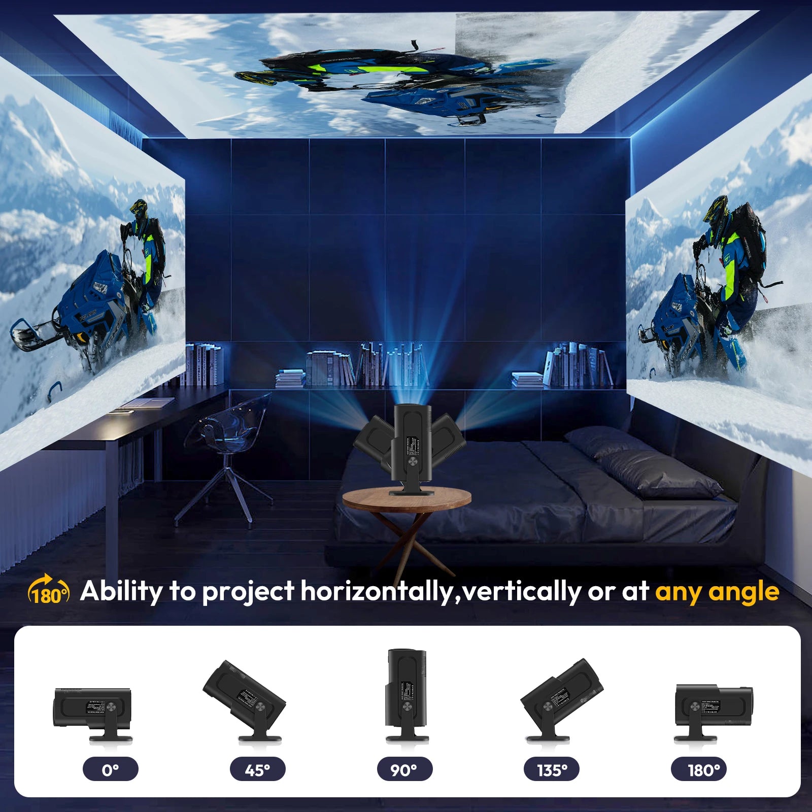 Mini projecteur 720P HY320