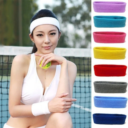 Unisex Cotton Headband for Yoga and Fitness