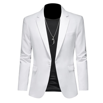 Nouveau blazer décontracté pour homme Slim Fit