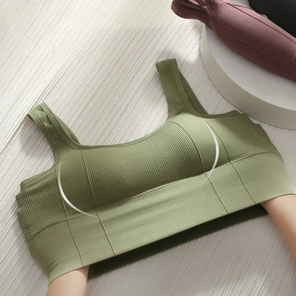 Women's Strapless Sports Bra Back Lingerie Innerwear