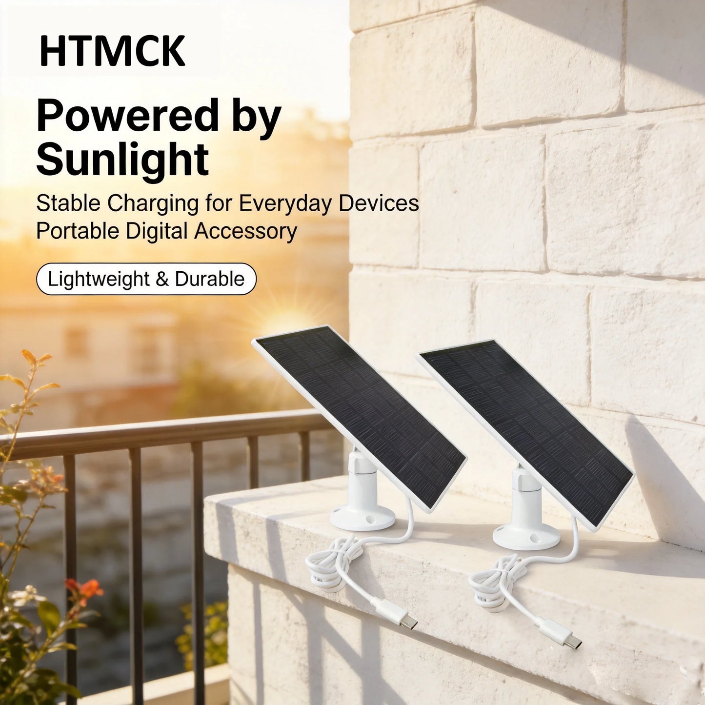 Extreme Weather Resistant Swivel Solar Panel