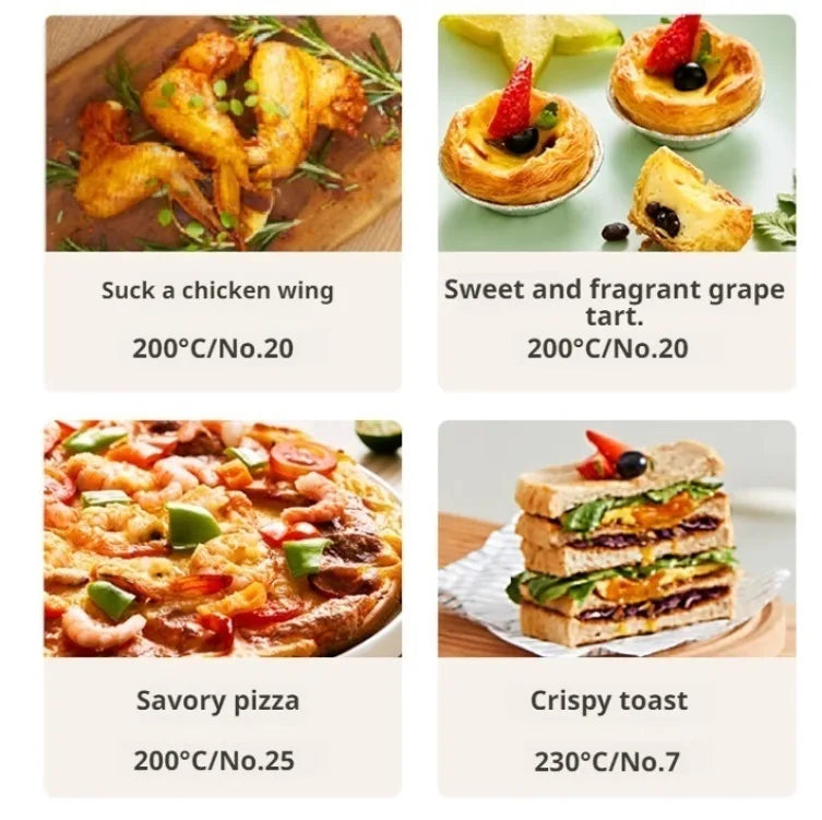 Multifunktions-Backofen mit großer Kapazität, automatischer Mini-Elektro-Pizzaofen