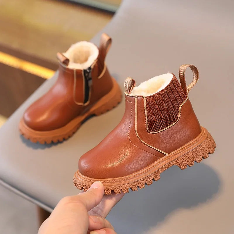 Children Fashion Spring Teen Girls Chelsea Boot