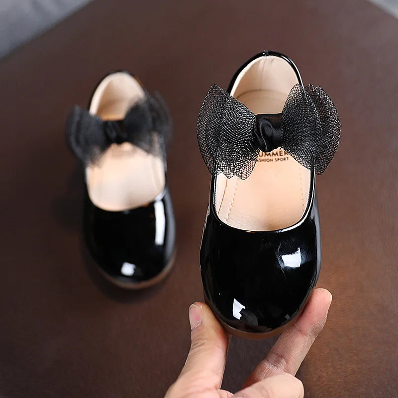 Kids Leather Wedding Shoes