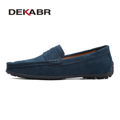 Hochwertige weiche Loafer aus echtem Leder für Herren