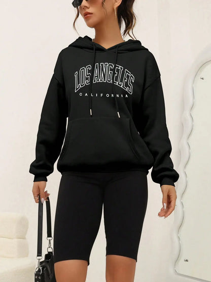 Los Angeles Art Brief Design Damen Streetwear Sweatshirt