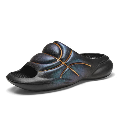 Dual Purpose Anti Slip Trendy Basketball Slippers