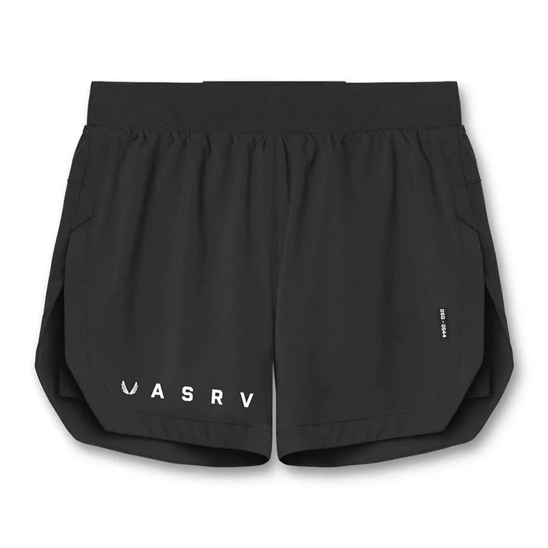 Quick Dry Double Layer Men's Outdoor Sports Shorts