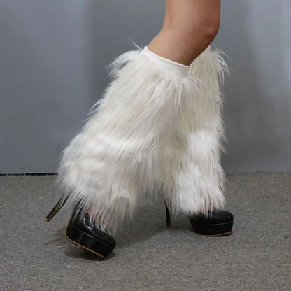 Women's Furry Leg Soft Faux Fur Boots