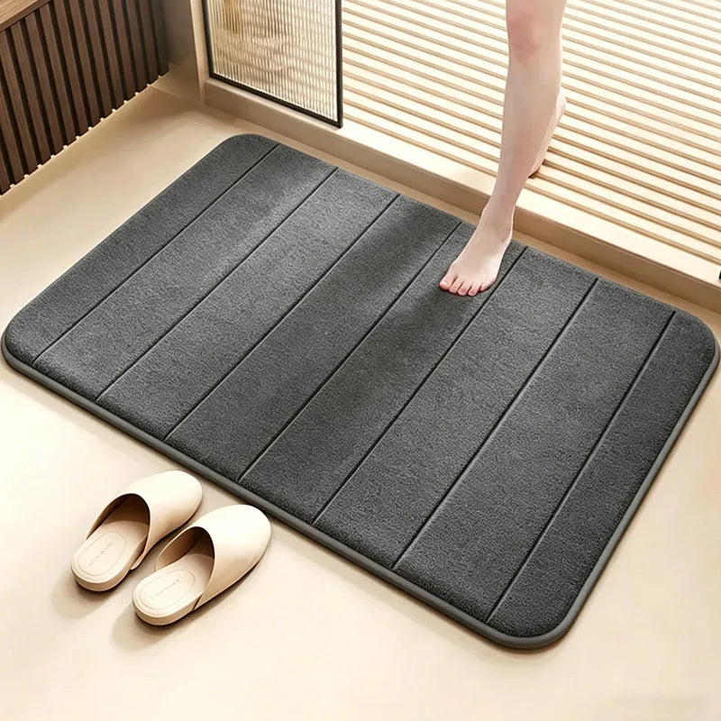 Non-Slip Memory Sponge Bathroom Mat