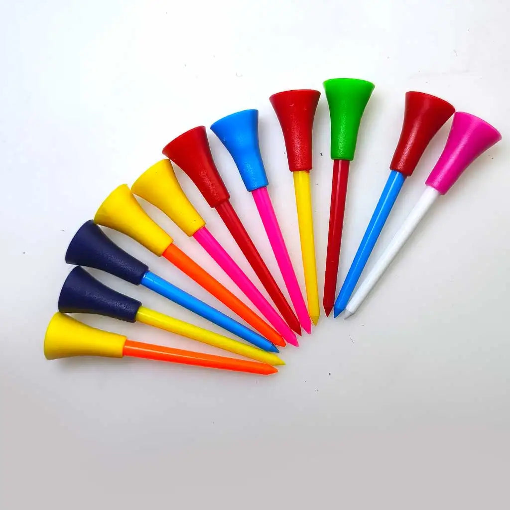 Rubber Golf Tees - Random Colors